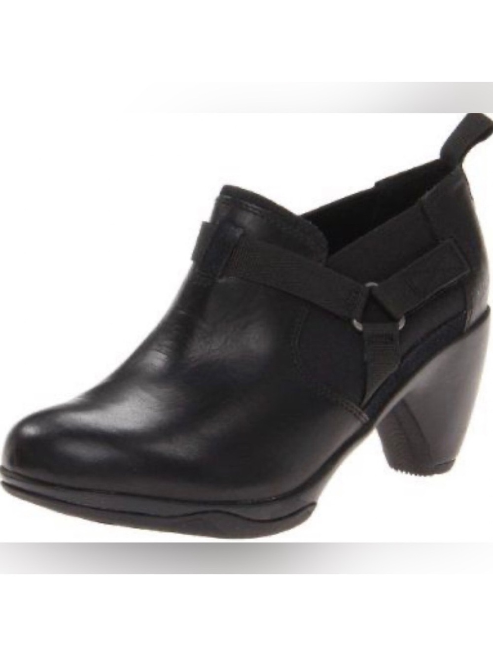 Merrell Evera Rush Heeled Leather Ankle Bootie in Black Women's US 9 $140